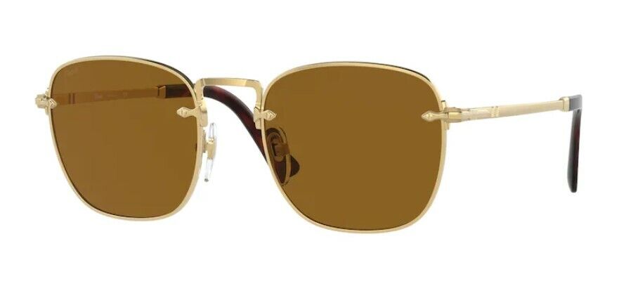 Persol 0PO 2490S 114233 Gold/Brown Men's Sunglasses