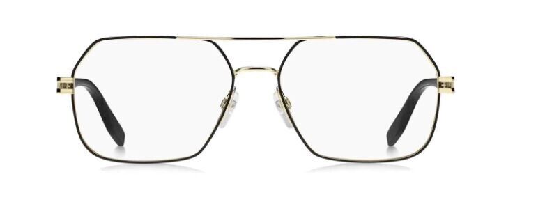 Marc Jacobs MARC-602 0RHL/00 Gold Black Rectangle Men's Eyeglasses