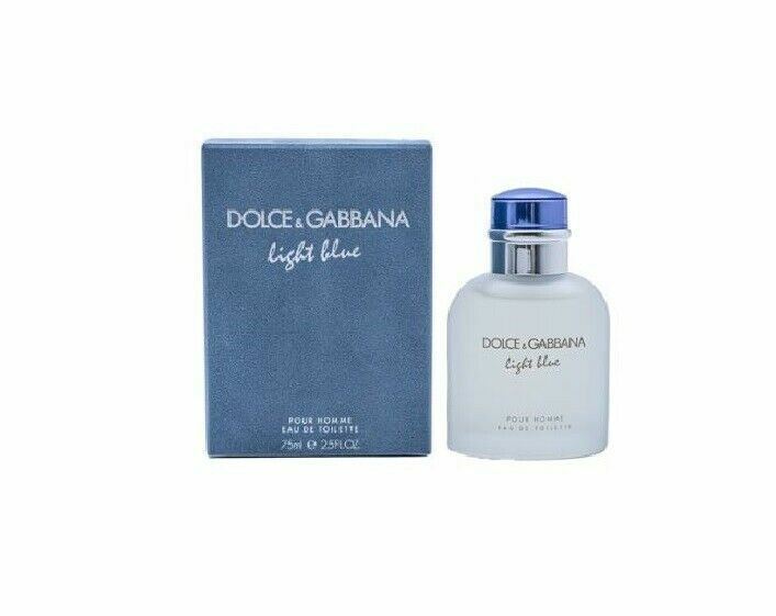 Light Blue Cologne by Dolce & Gabbana for Men EDT 2.5 oz New In Bo