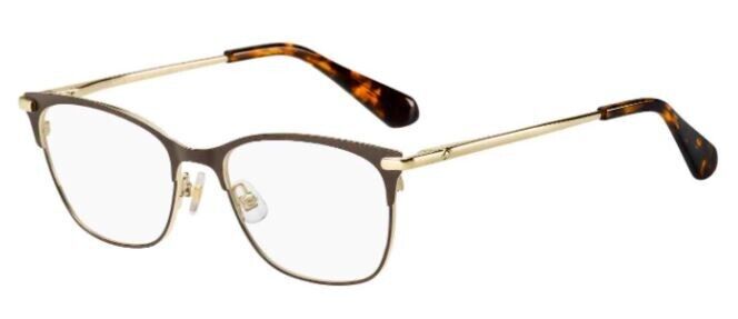 Kate Spade Bendall 0086 Havana Rectangular Women's Eyeglasses