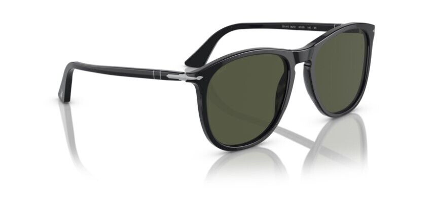 Persol 0PO3314S 95/31 Black/Green Unisex Sunglasses