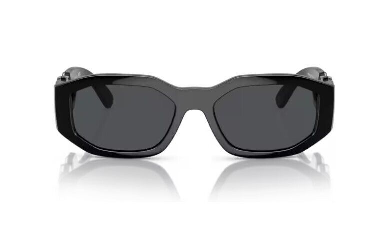Versace 0VE4361 542287 Black/ Dark grey Square Men's Sunglasses