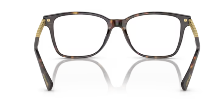 Versace 0VE3340U 108 Havana Soft Square Men's Eyeglasses