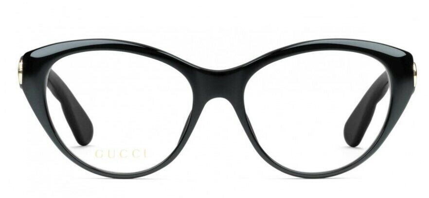 Gucci GG0812O 001 Black Cat-Eye Women's Eyeglasses