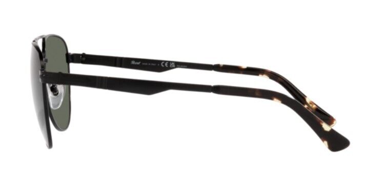 Persol 0PO1003S 115158 Demigloss Black/Green Polarized Unisex Sunglasses