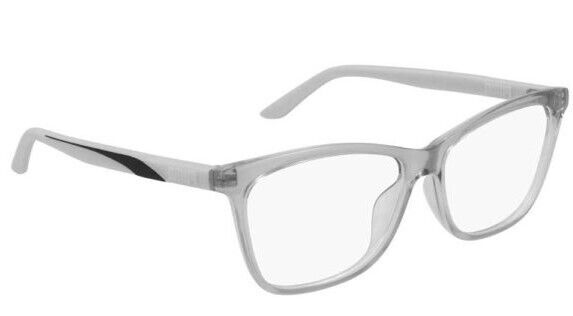 Puma PU0335O 004 Crystal-Grey Cat-Eye Full-Rim Women's Eyeglasses