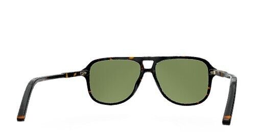 Gucci GG1156S 004 Havana/Green Pilot Men's Sunglasses