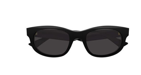 Bottega Veneta BV1145S 001 Black/Soft Square Unisex Sunglasses
