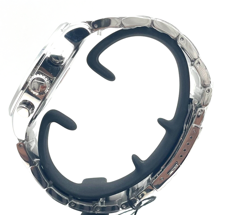 Tissot Chrono XL Classic Blue Dial Grey Strap sporty and elegant chronograph Men's Watch T1166171104701