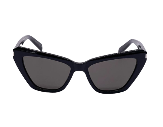 Saint Laurent SL 466 001 Black/Black Cat-Eye Women's Sunglasses