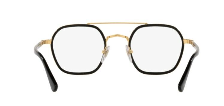 Persol 0PO2480V 1097 Black/ Gold Irregular Unisex Eyeglasses