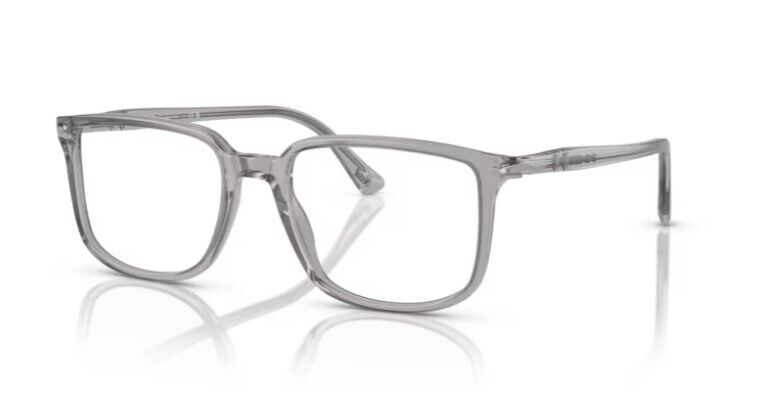 Persol 0PO3275V 309 Transparent grey Rectangular Unisex Eyeglasses