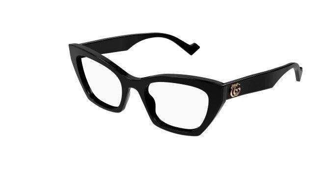 Gucci GG1334O 001 Black Cat Eye Women's Eyeglasses