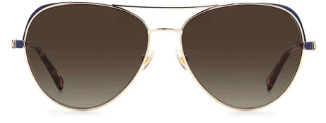 Kate Spade Katalina/G/S 0LKS/HA Gold/Brown Gradient Oval Women's Sunglasses