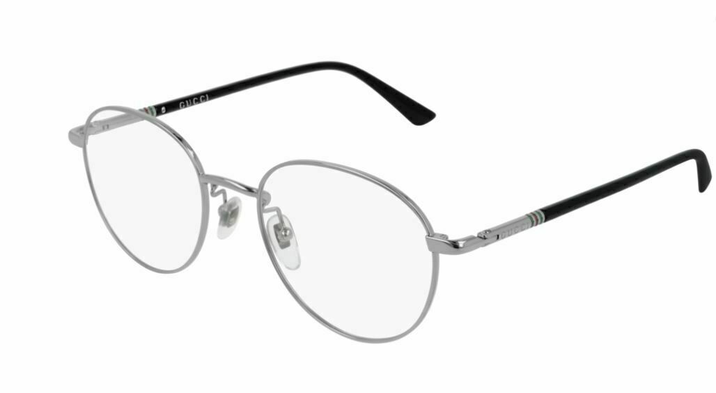 Gucci GG 0392O 001 Silver/Black Eyeglasses