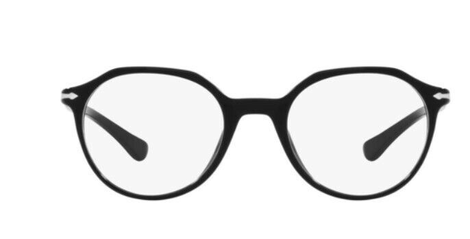 Persol 0PO3253V 95  Black/ Silver Unisex Eyeglasses
