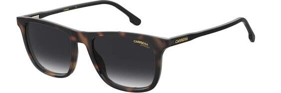 CARRERA 261/S 0086/90 Havana/Grey Shaded Rectangle Men's Sunglasses