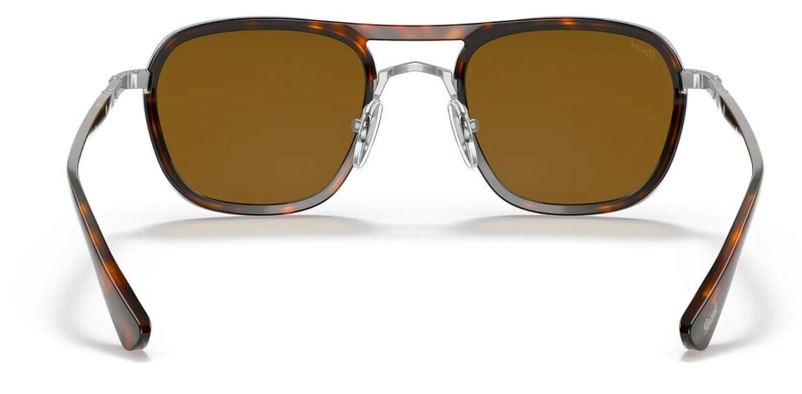 Persol 0PO 2484S 114433 Gunmetal-Havana/Brown Unisex Sunglasses