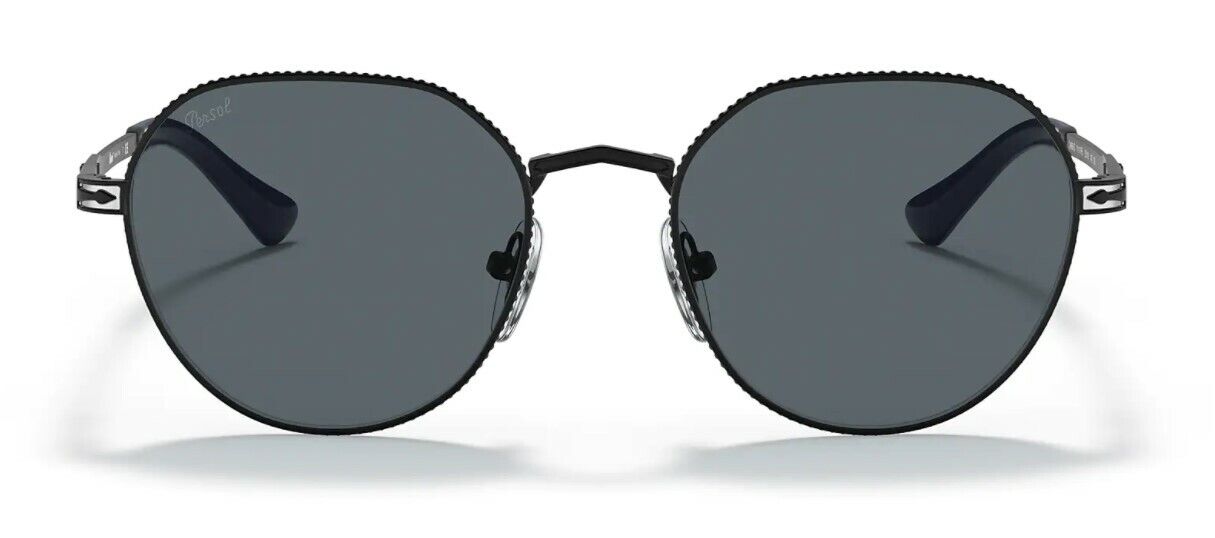 Persol 0PO 2486S 1111R5 Black Silver/Blue Unisex Sunglasses