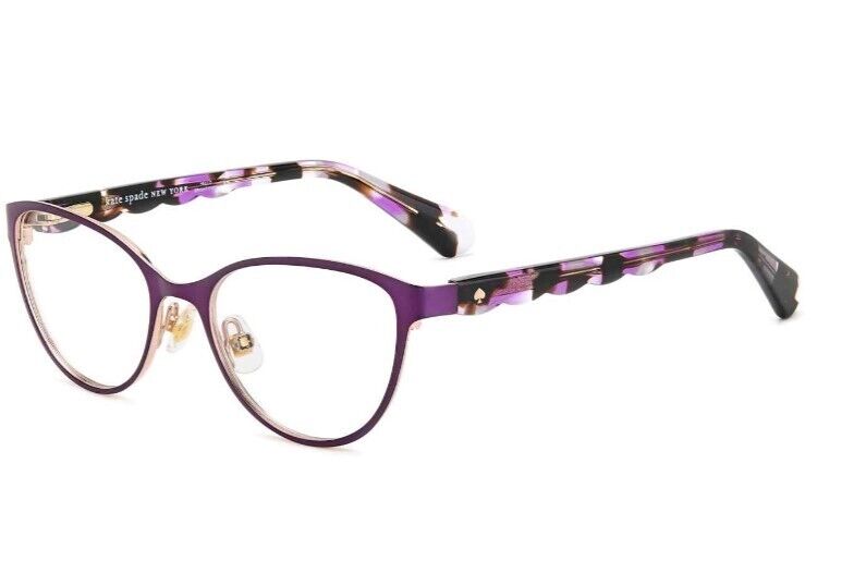 Kate Spade Tillie 0B3V Violet Cat Eye Teenage Girl's Eyeglasses