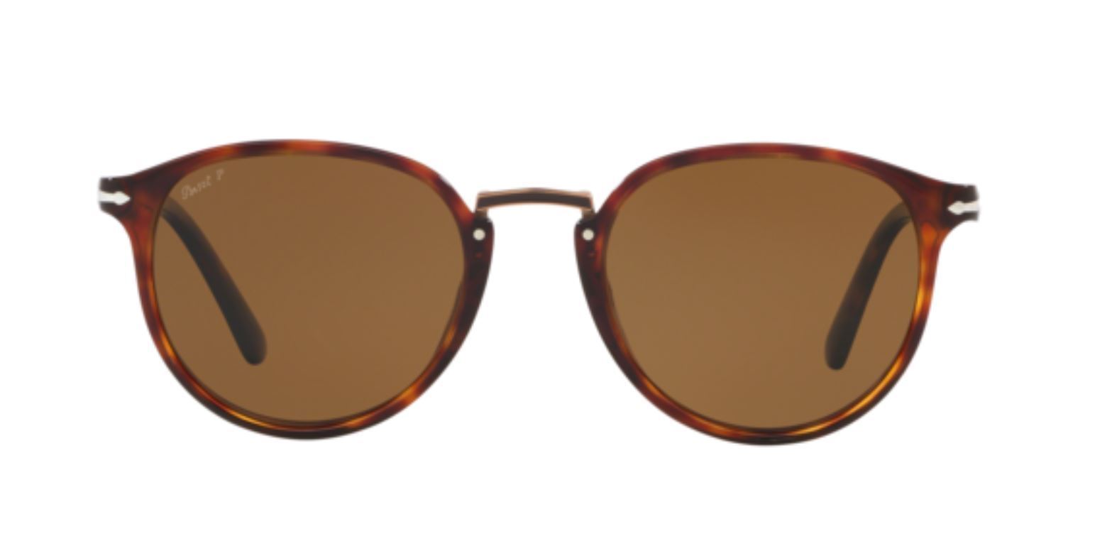 Persol 0PO 3210 S 24/57 HAVANA Polarized Sunglasses