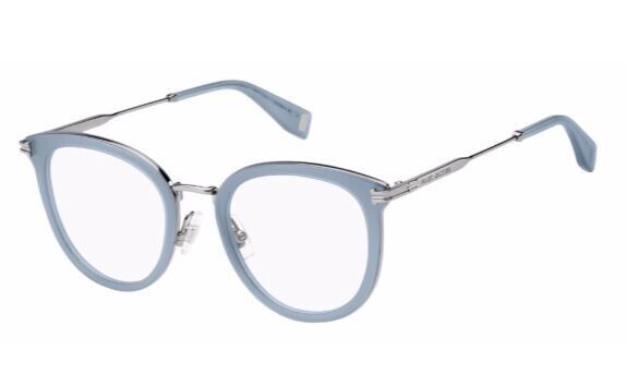 Marc-Jacobs MJ-1055 0R3T/00 Azure Ruthenium Oval Women's Eyeglasses