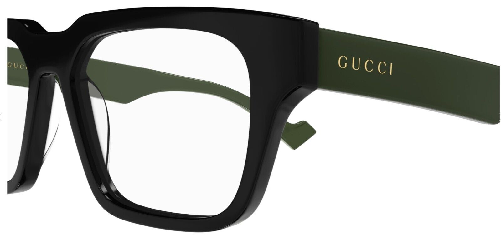 Gucci GG0963O 005 Black Rectangular Men's Eyeglasses