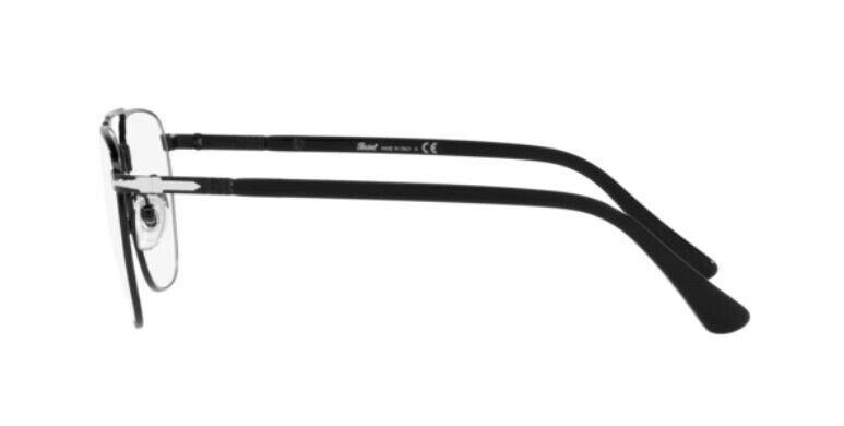Persol 0PO2494V 1078 Black/Silver Unisex Eyeglasses