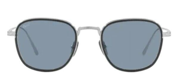 Persol 0PO5007ST 800656 Silver/Black  Square Unisex Sunglasses
