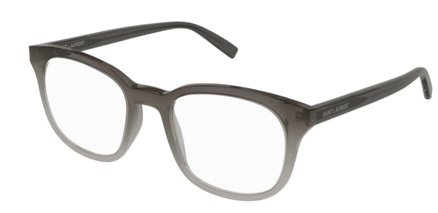 Saint Laurent SL 459 005 Dark Grey-Grey Gradient Round Unisex Eyeglasses
