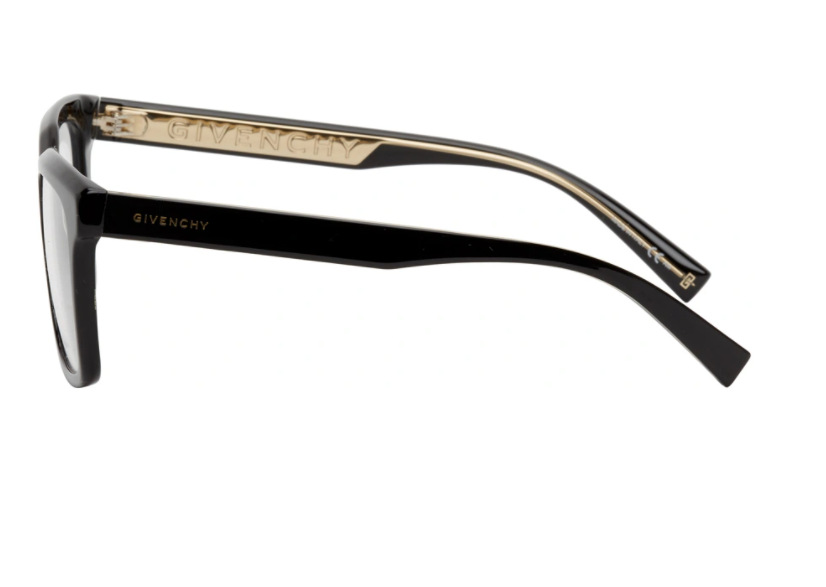 Givenchy Gv0123 0807 Black Square Women's Eyeglasses