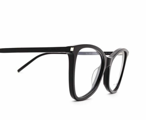 Saint Laurent SL 478 001 Black Cat Eye Women Eyeglasses