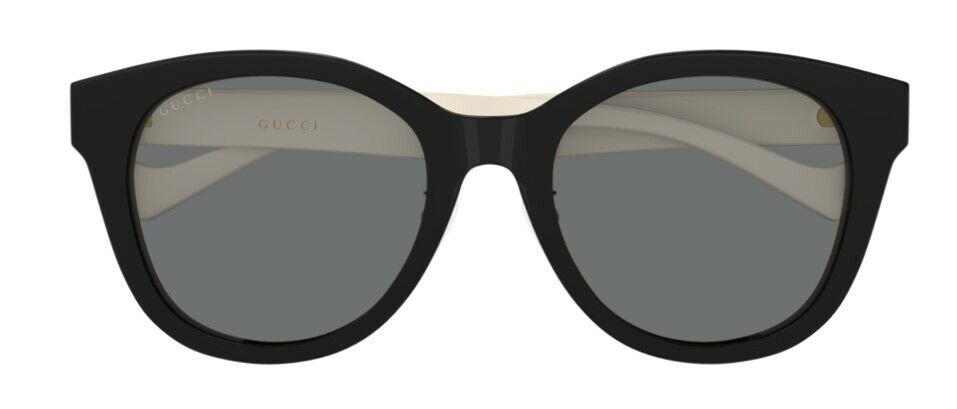 Gucci GG 1002SK-004 Black/Black Gray Full Rim Round Women Sunglasses