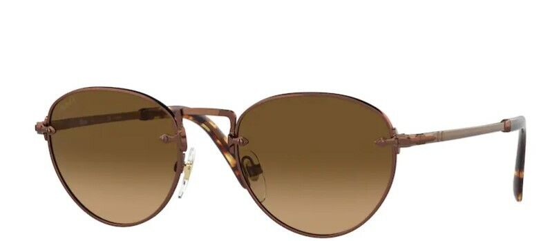 Persol 0PO2491S 1123M2 Brown/ Brown Polarized Gradient Unisex Sunglasses