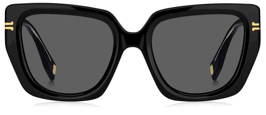Marc Jacobs MJ/1051/S 0807/IR Black/Grey Square Women's Sunglasses