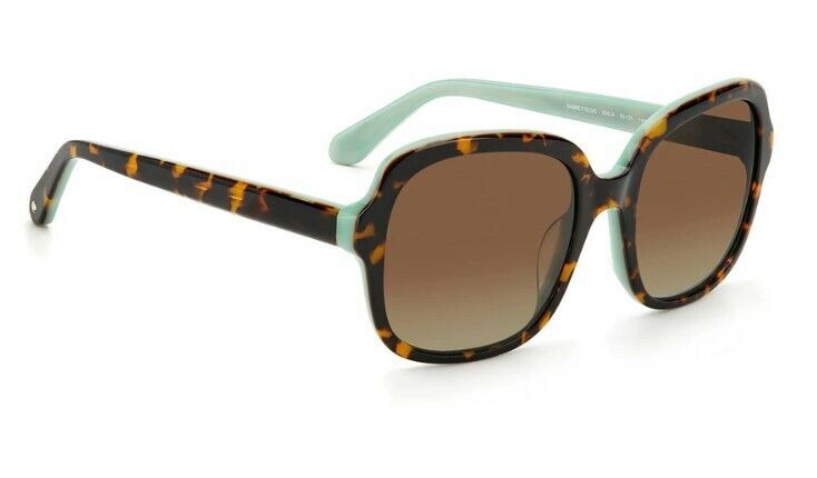 Kate Spade Babbette/G/S 0086/LA Havana/Brown Gradient Square Women's Sunglasses