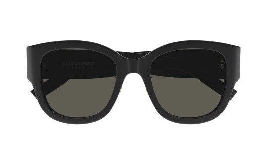 Saint Laurent SL M95/K 001 Black/Grey Square Women's Sunglasses