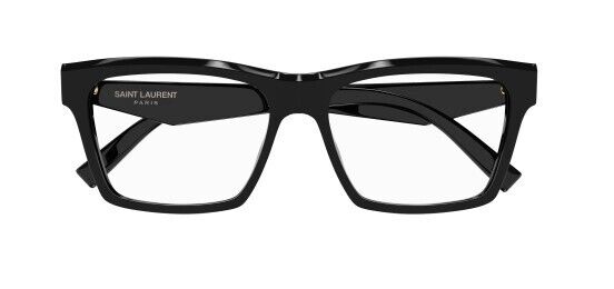 Saint Laurent SL M 104 OPT 001 Black Rectangular Women's Eyeglasses