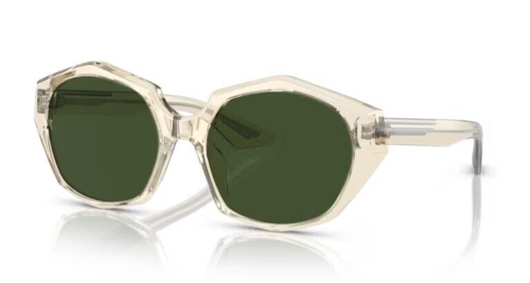 Oliver Peoples 0OV5511SU-1971C 109471 Buff/Dark Green Hexagon Women's Sunglasses