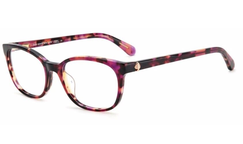 Kate Spade Luella 0HT8/00 Pink Havana Rectangular Women's Eyeglasses