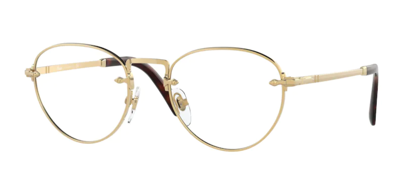 Persol 0PO2491V 1142 Gold/Havana Unisex Eyeglasses
