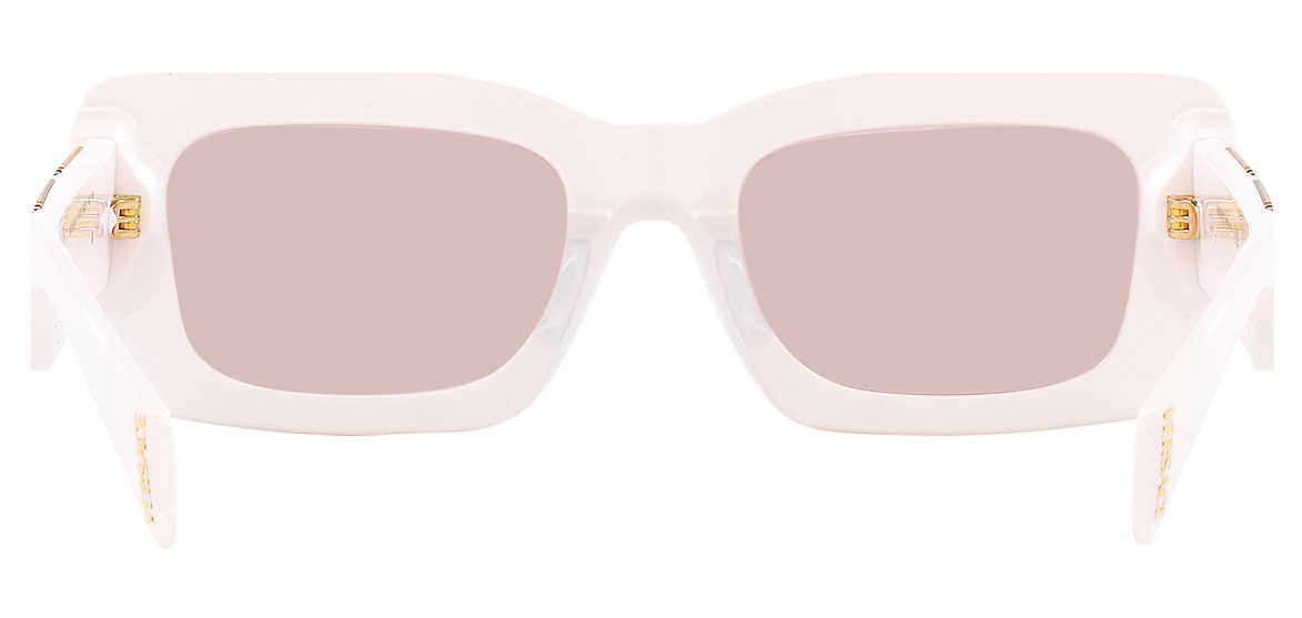 Versace VE4444U 314/5 White/Pink Rectangular Women's Sunglasses