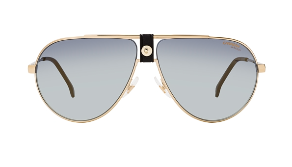 Carrera 1033/S 02M2/1V Black Gold/Black Gold Mirrored Men's Sunglasses
