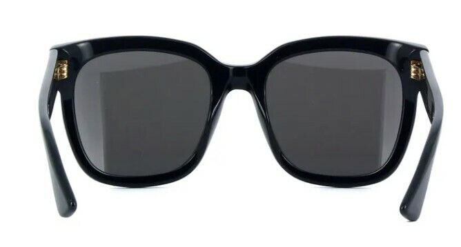 Gucci GG0034SN 001 Black/Black Gray Square Women Sunglasses