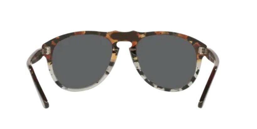 Persol 0PO0649 1159B1 Tortoise Brown Tortoise Grey/ Dark Grey Men's Sunglasses