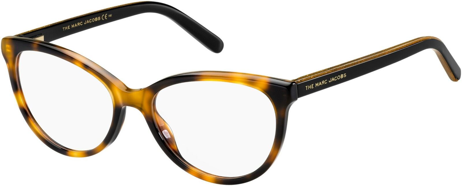 Marc Jacobs Marc 463 0086 Dark Havana Cat-Eye Women's Eyeglasses.