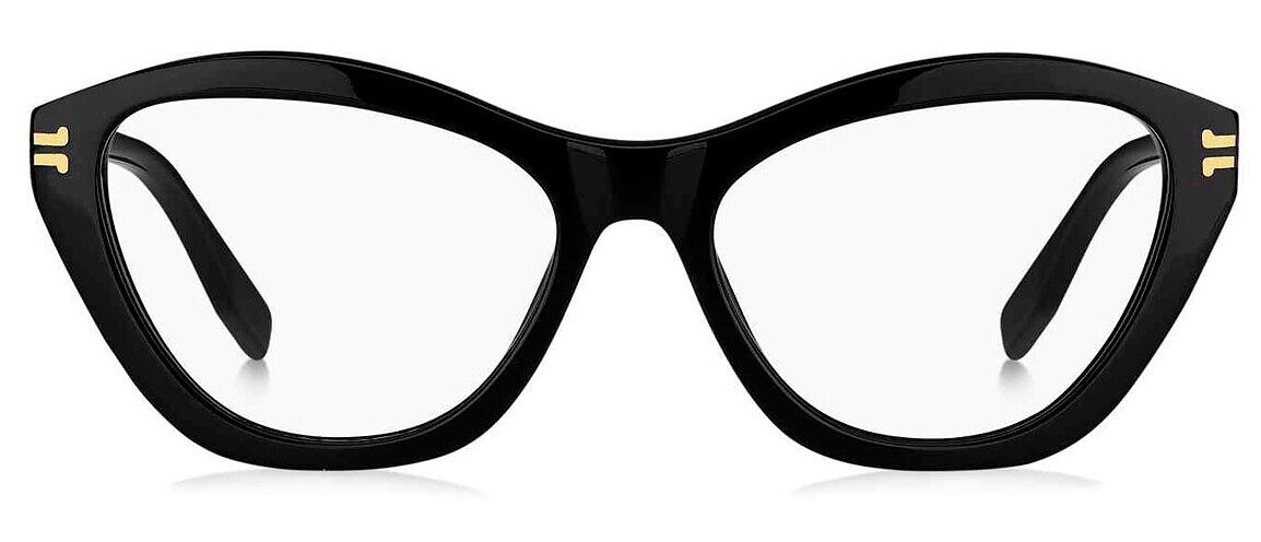 Marc Jacobs MJ-1086 0807-00 Black Cat-Eye Women's Eyeglasses.