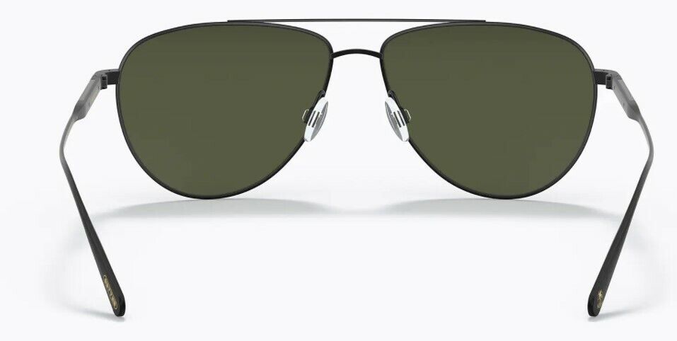 Oliver Peoples 0OV1301S Disoriano 506252 Matte Black/Green Men's Sunglasses