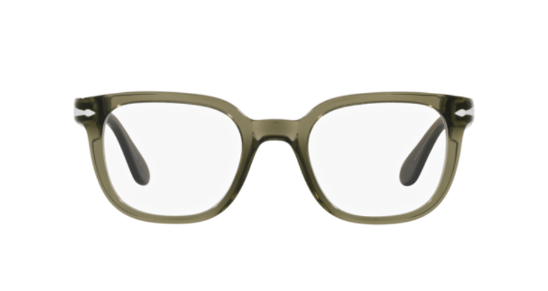 Persol 0PO3263V 1103 Grey Transparent/ Silver Unisex Eyeglasses