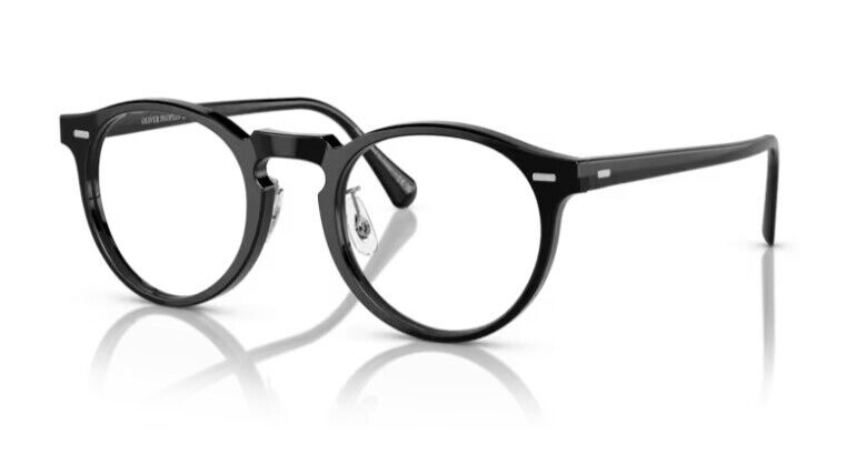 Oliver Peoples 0OV5186F 1005 Black 47mm Round Men's Eyeglasses